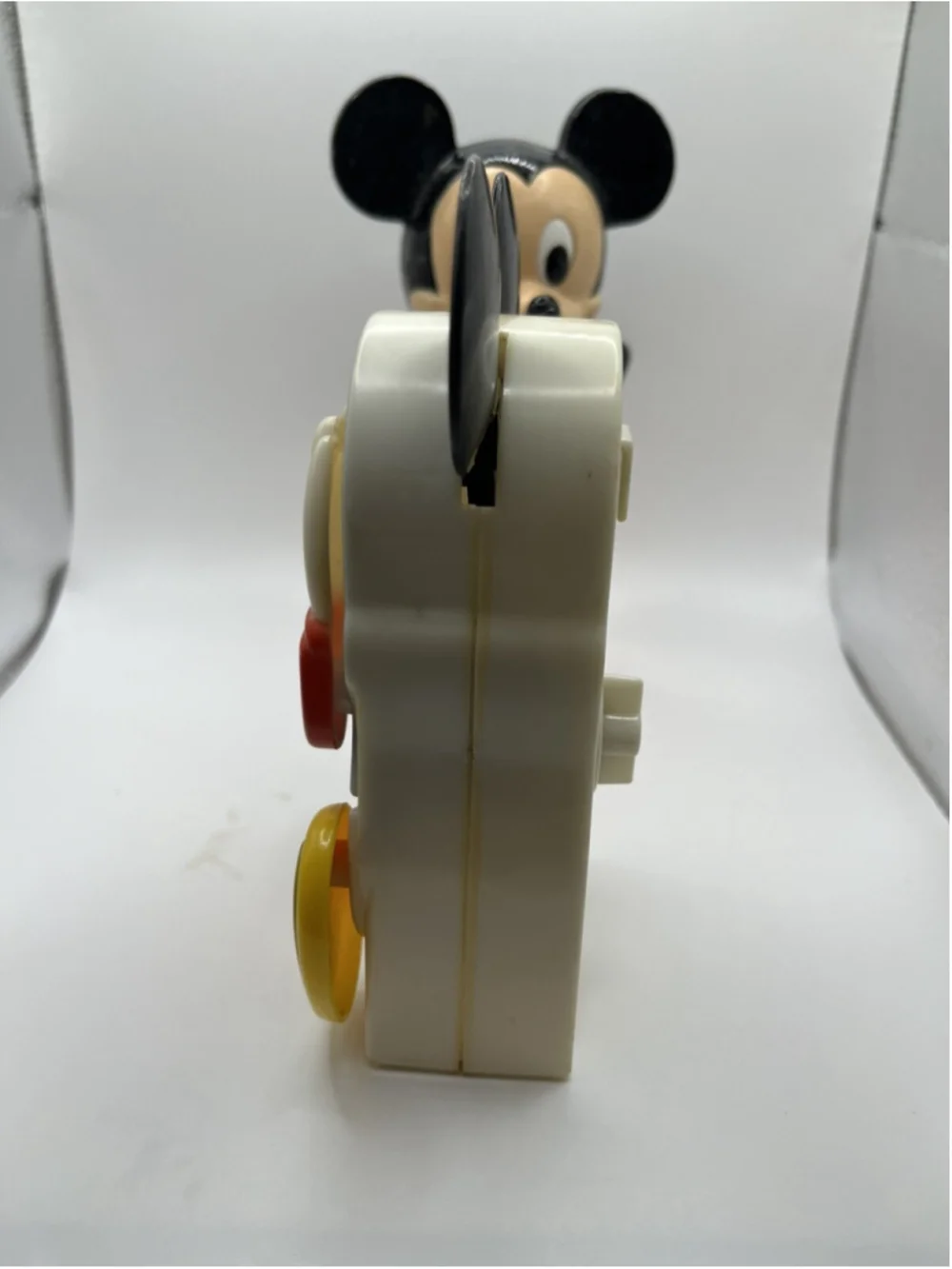 Vintage 1986 Superior Toy Disney Mickey Mouse Gumball Bank Plastic Part&CRIB TOY